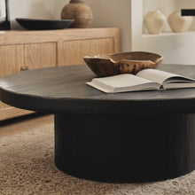Load image into Gallery viewer, Provincial Platform Coffee Table _ 2 Sizes _ Textured Black
