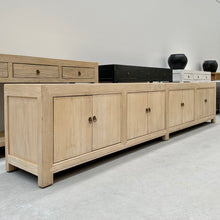 Load image into Gallery viewer, Organic Oversized Entertainment Unit | 300cm | Blonde Elm
