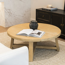 Load image into Gallery viewer, Organic Coffee Table | Round | 100cms | Blonde Elm

