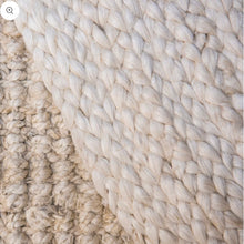 Load image into Gallery viewer, Rug | Organic Braided Jute | Round | Ivory
