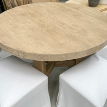 Load image into Gallery viewer, Organic Round Dining Table | Blonde Elm
