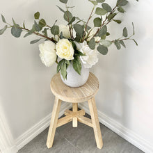 Load image into Gallery viewer, Organic Worker Stool | Pot Plant Stand | Blonde Elm
