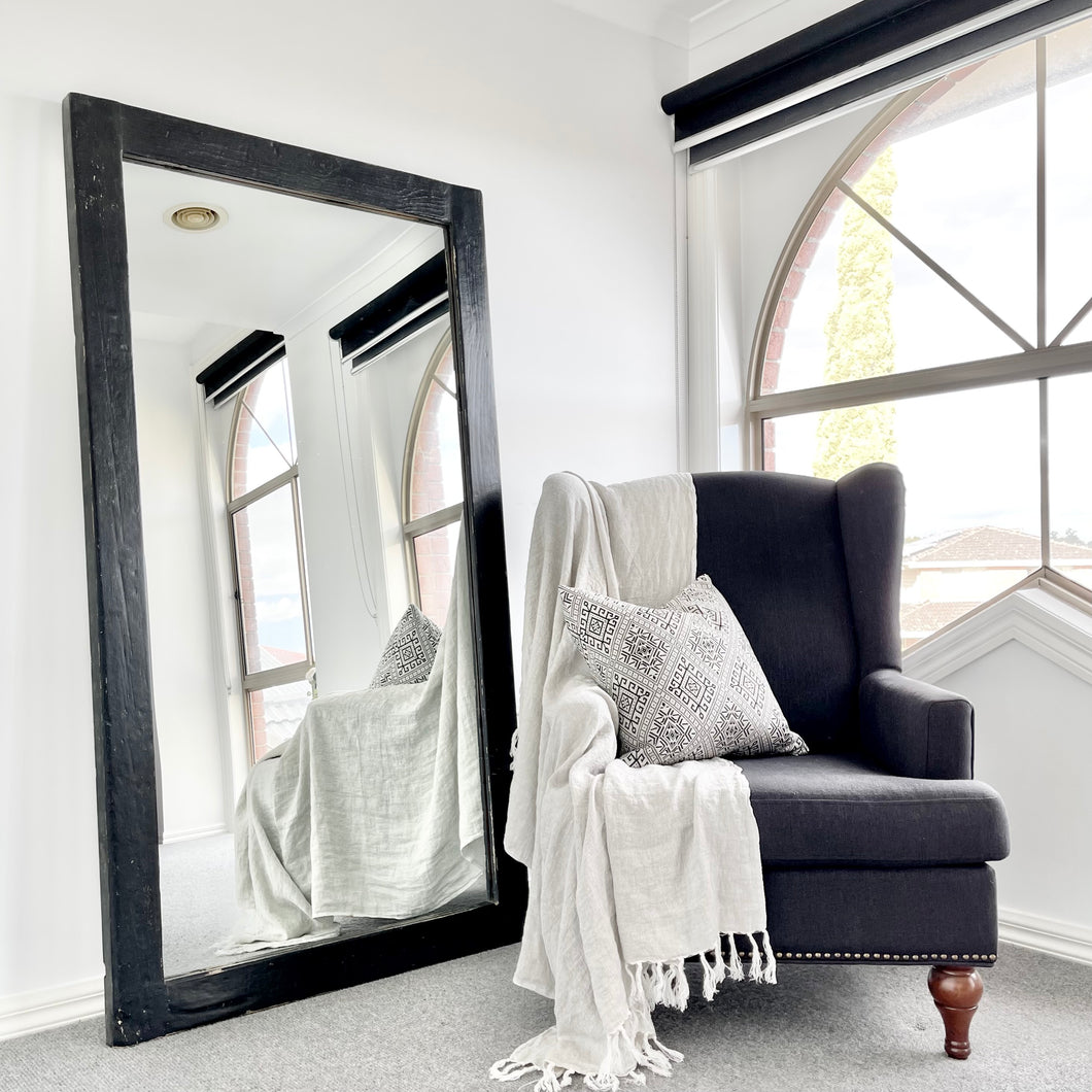 Mirror _ Provincial _ 200cm _ Rustic Black