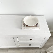 Load image into Gallery viewer, Hamptons Entertainment Unit | Rustic White | Elm
