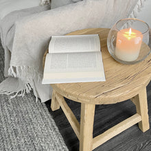 Load image into Gallery viewer, Organic Boho Side Table _ 2 Colours
