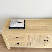 Load image into Gallery viewer, Organic Boho TV Unit _ Blonde Elm
