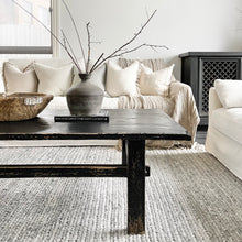 Load image into Gallery viewer, Provincial Coffee Table _ 140cm _ Rustic Black
