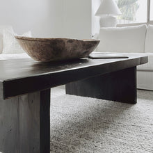 Load image into Gallery viewer, Provincial Platform Coffee Table | Reclaimed Elm | Black
