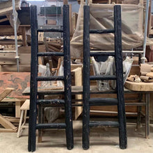 Load image into Gallery viewer, Provincial Decorative Ladder | Black Elm
