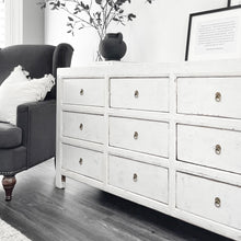 Load image into Gallery viewer, Hamptons Chest of Drawers Rustic White

