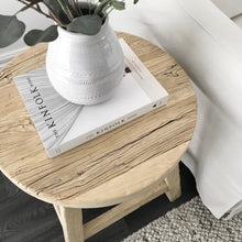 Load image into Gallery viewer, Organic Boho Side Table | Blonde Elm
